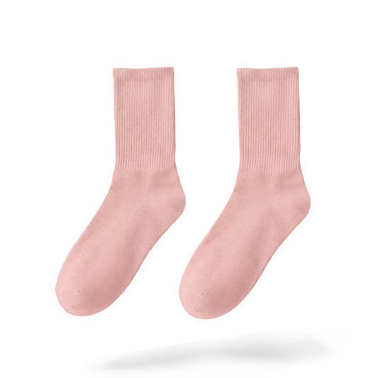 Baby Pink Crew-Socks