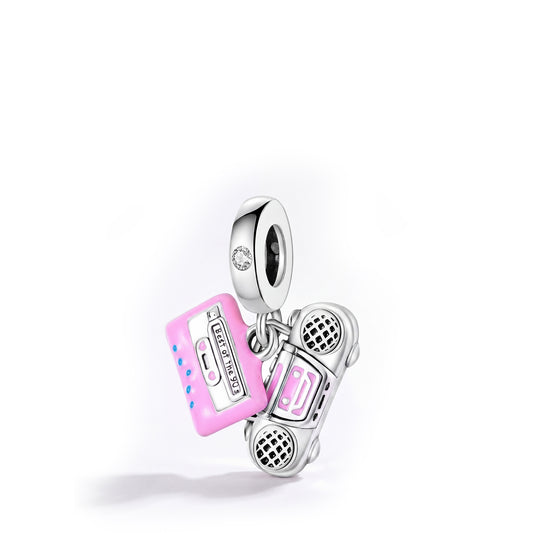Radio Girl Shoe Charm