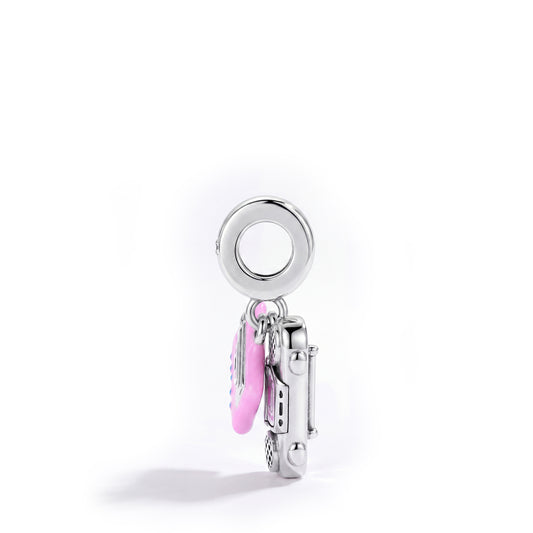 Radio Girl Shoe Charm