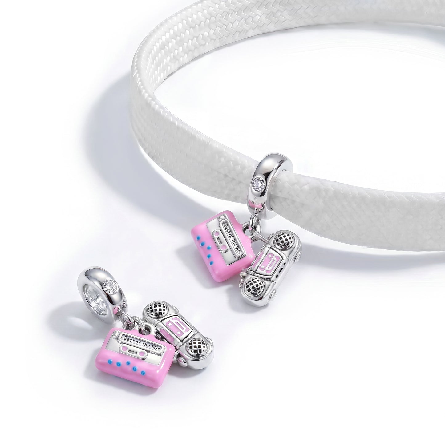 Radio Girl Shoe Charm
