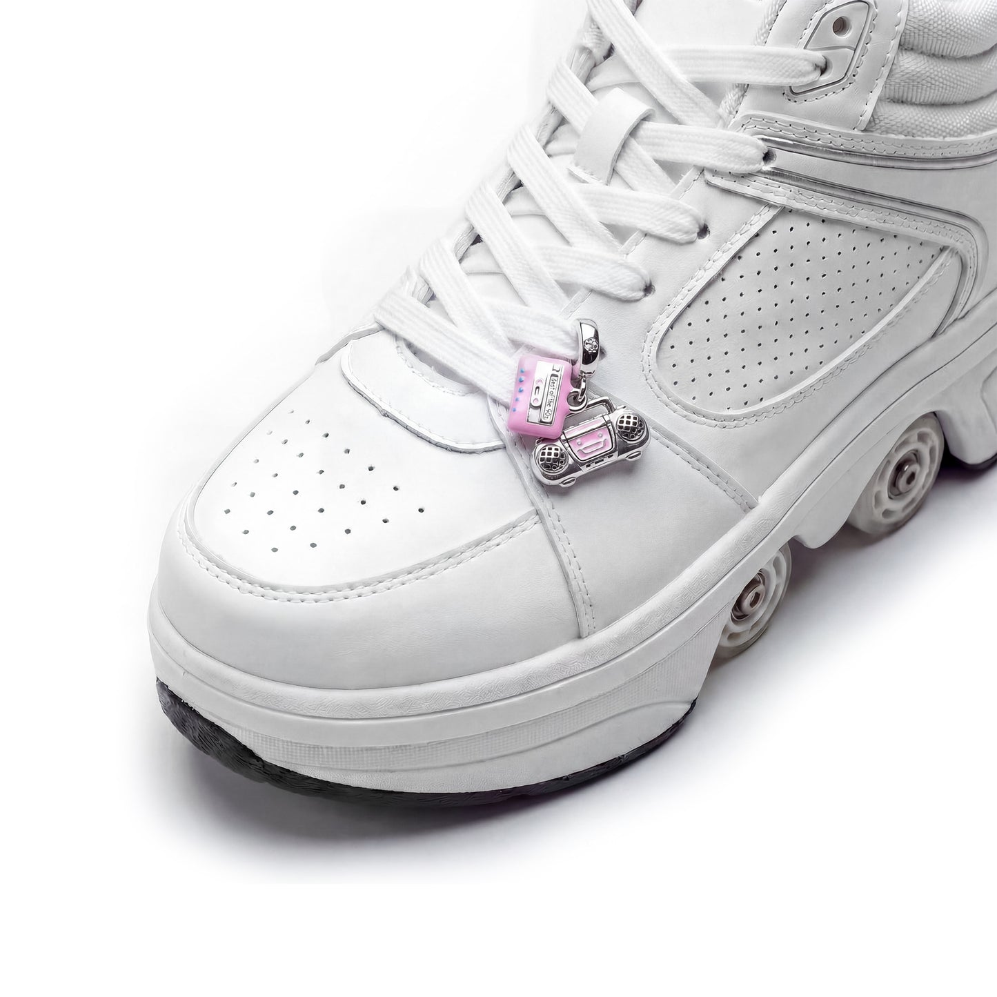 Radio Girl Shoe Charm