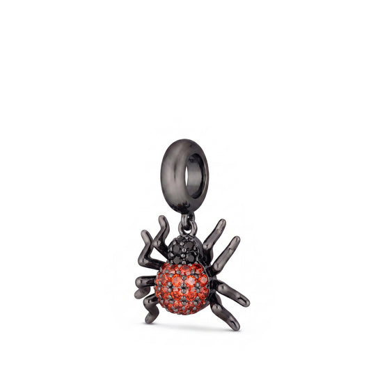 Black Widow Shoe Charm