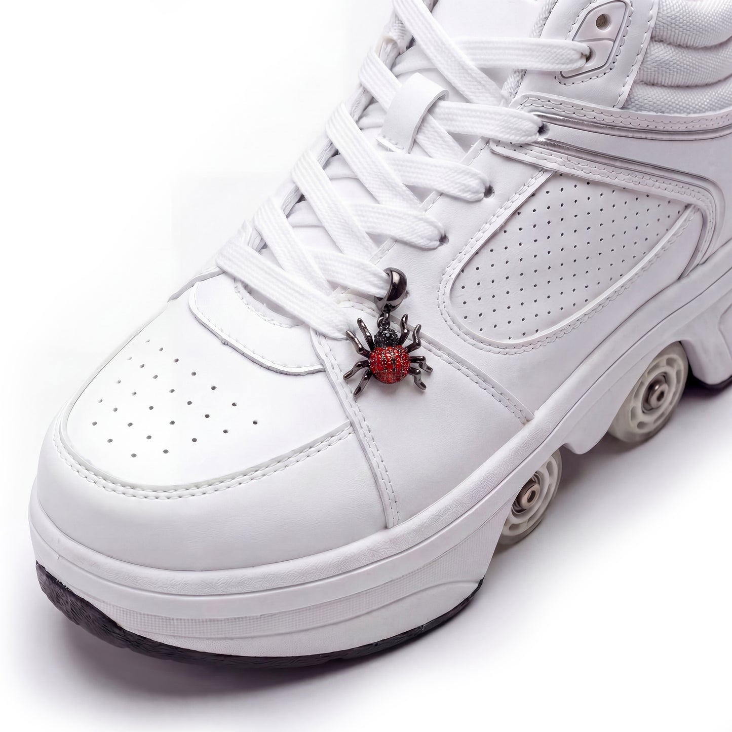 Black Widow Shoe Charm