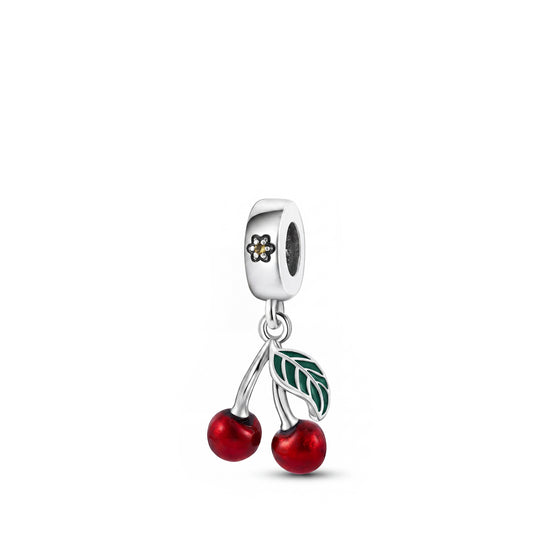Cherry Shoe Charm