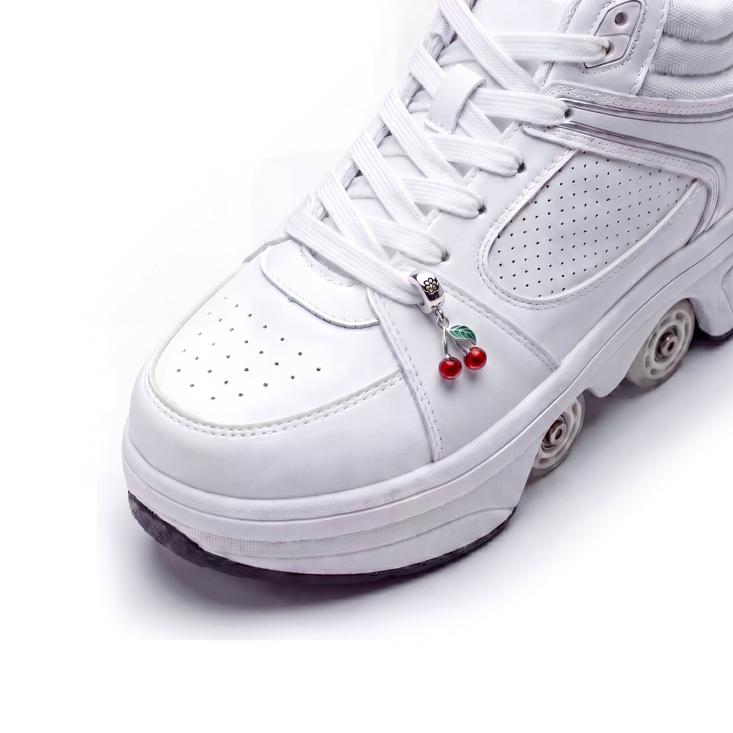 Cherry Shoe Charm