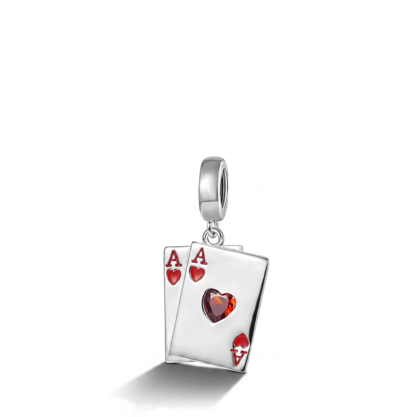 Double Aces Shoe Charm