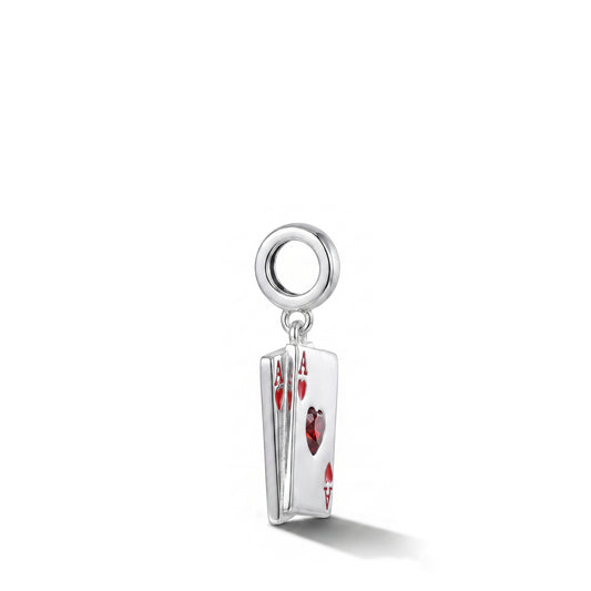 Double Aces Shoe Charm