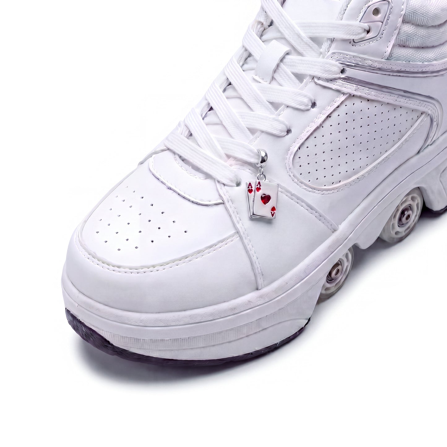 Double Aces Shoe Charm