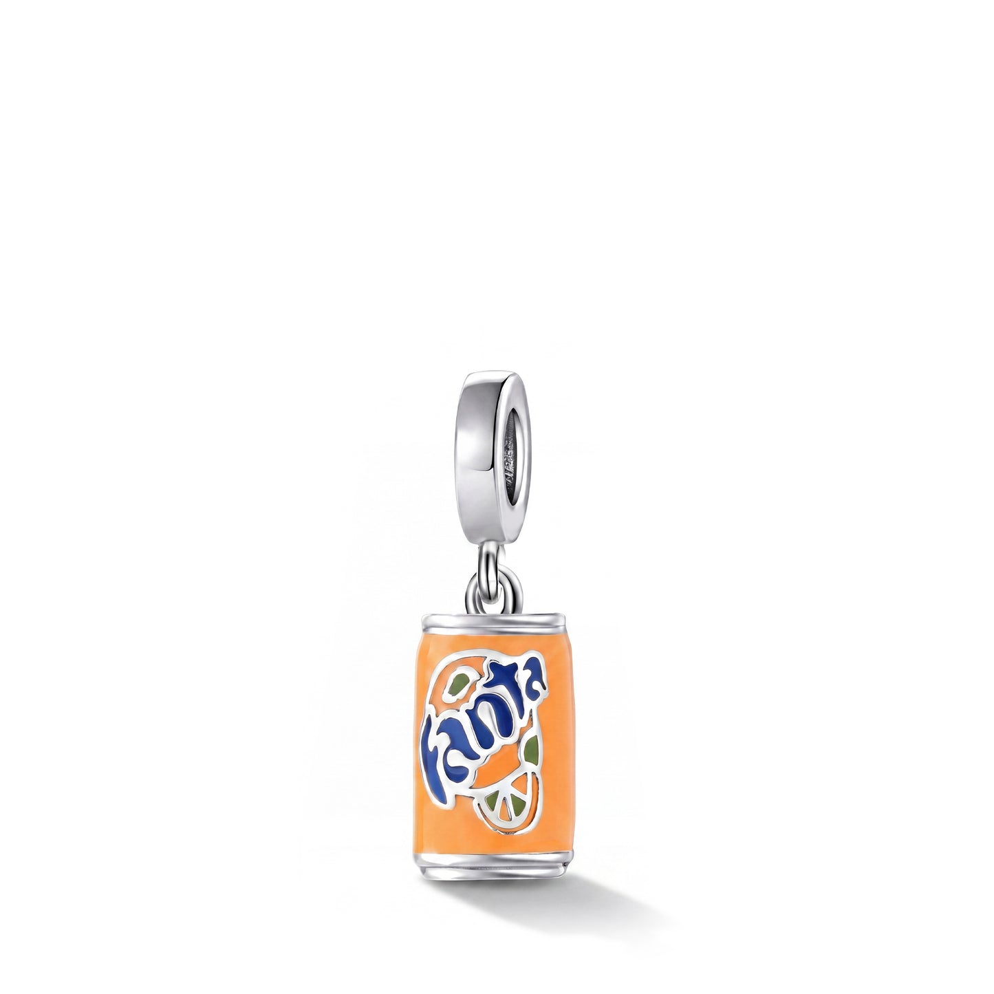 Orange Fanta Shoe Charm