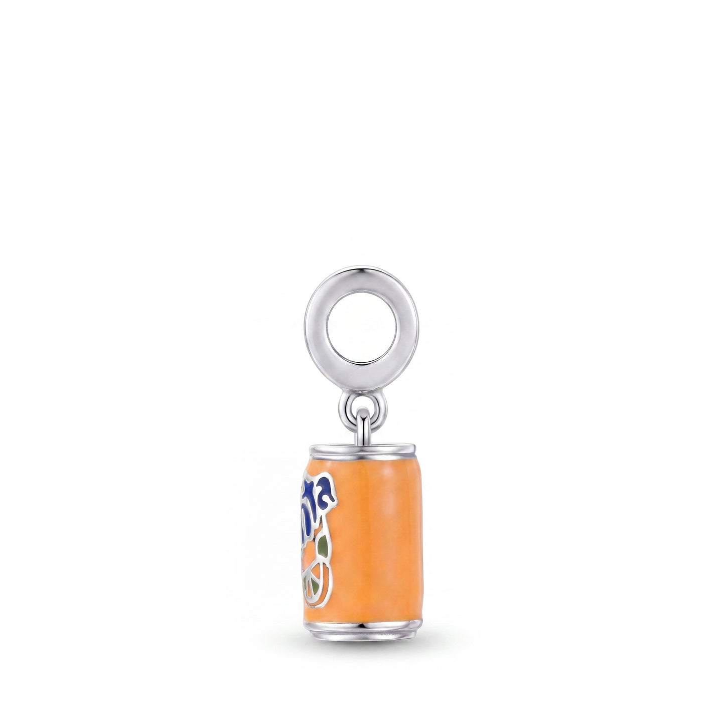 Orange Fanta Shoe Charm
