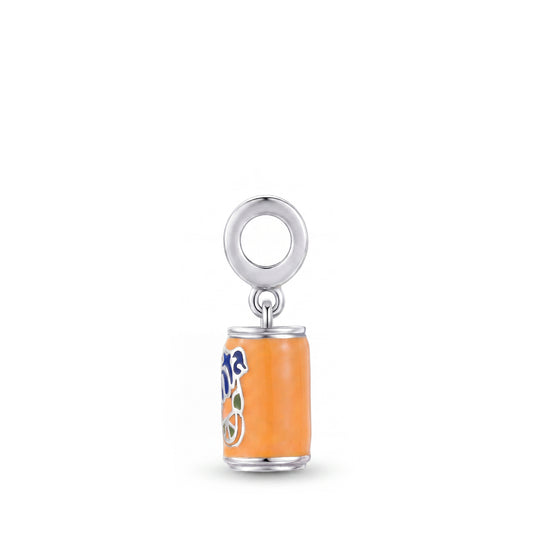 Orange Fanta Shoe Charm