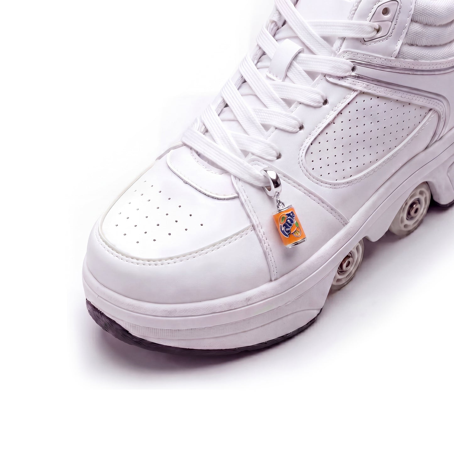 Orange Fanta Shoe Charm