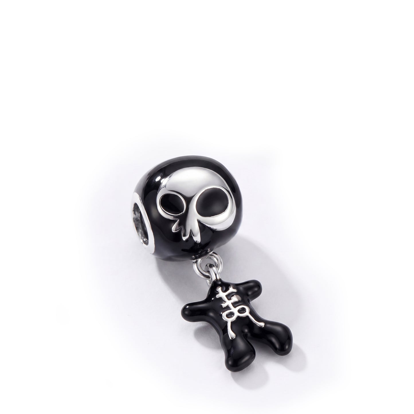 Skelly Shoe Charm