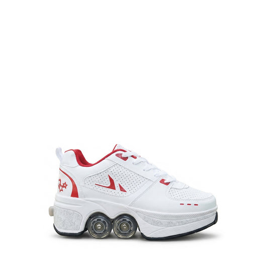 Crimson blade runners