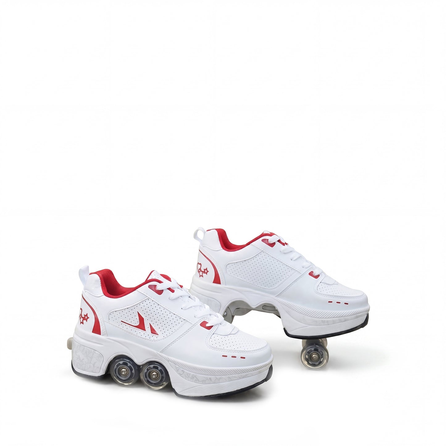 Crimson blade runners