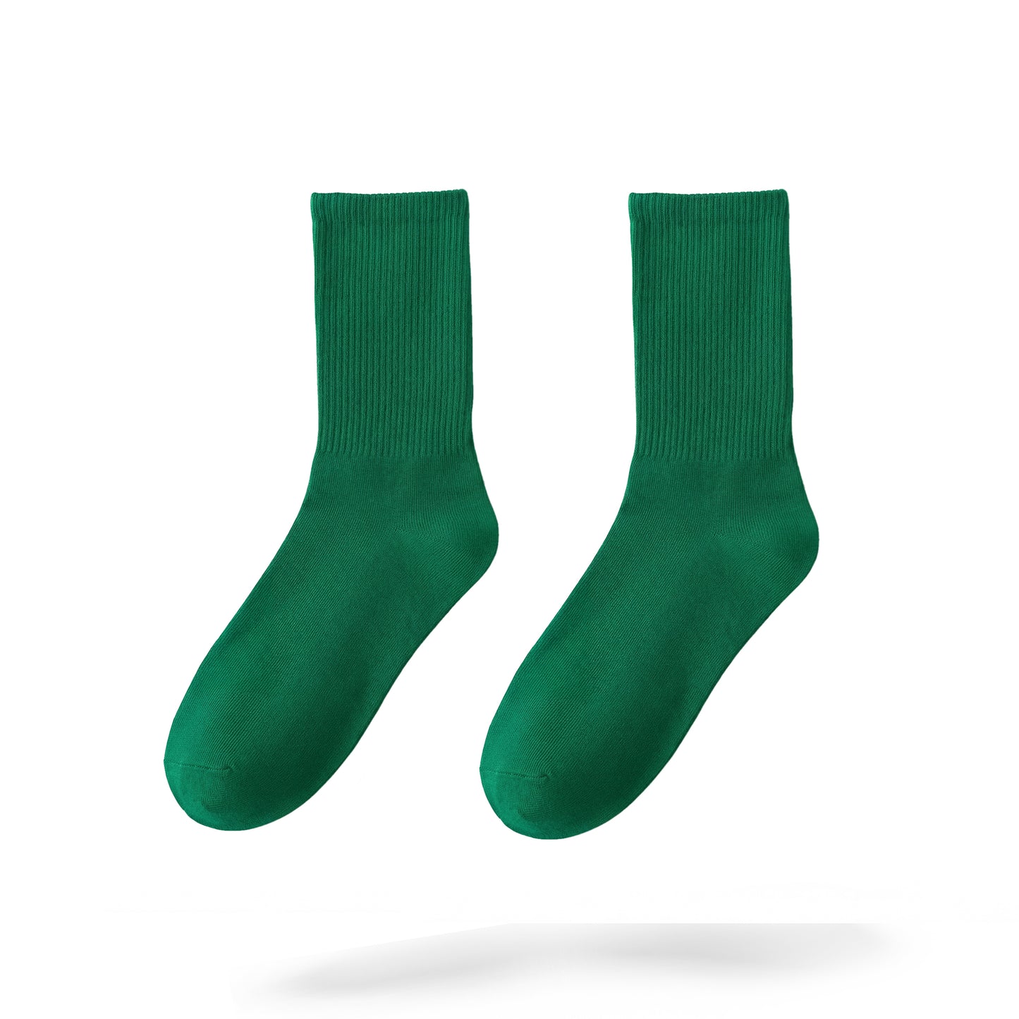 Green Crew-Socks