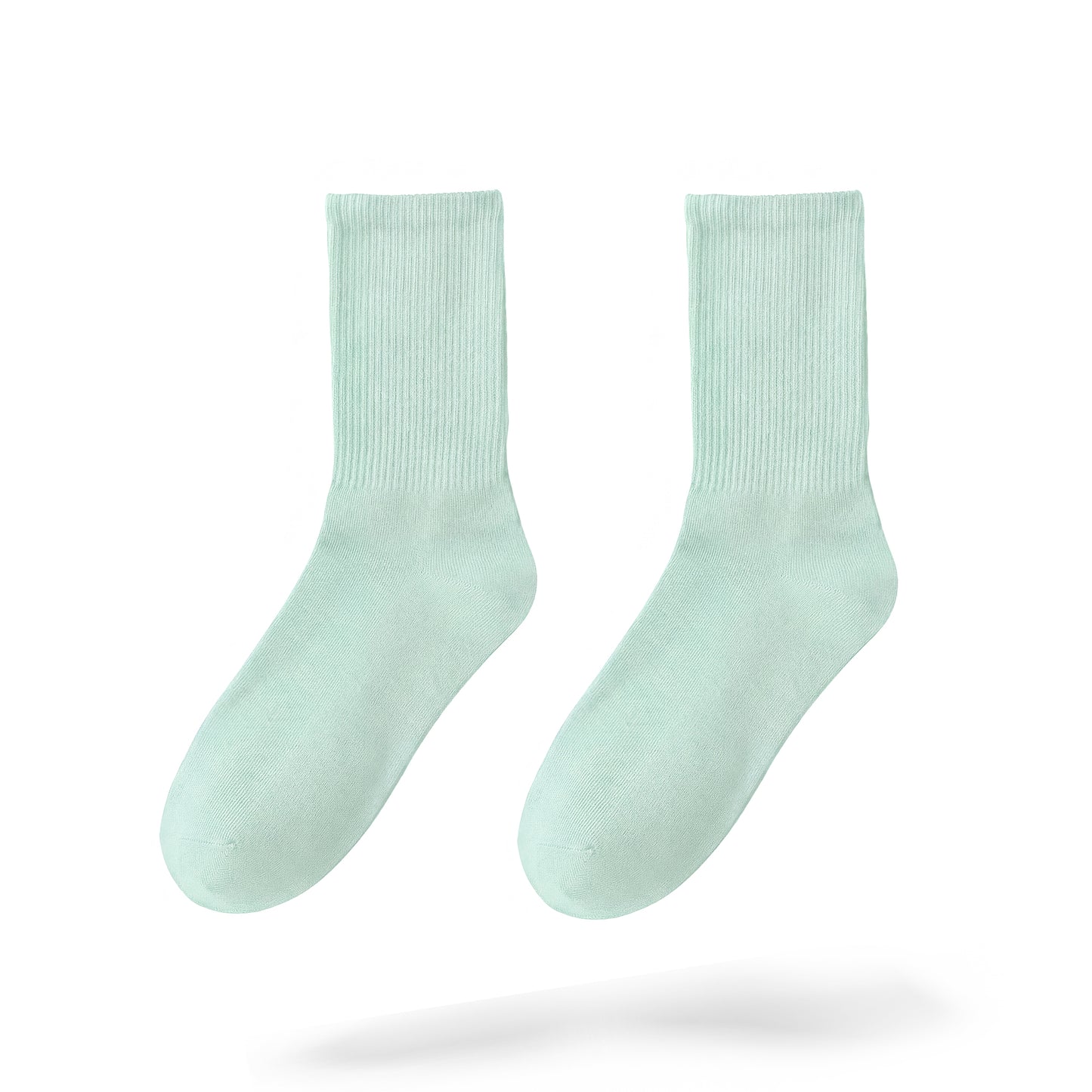 Sky Blue Crew-Socks