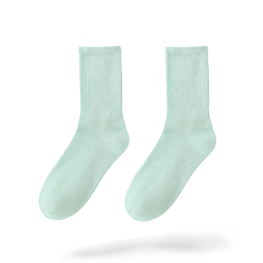 Sky Blue Crew-Socks