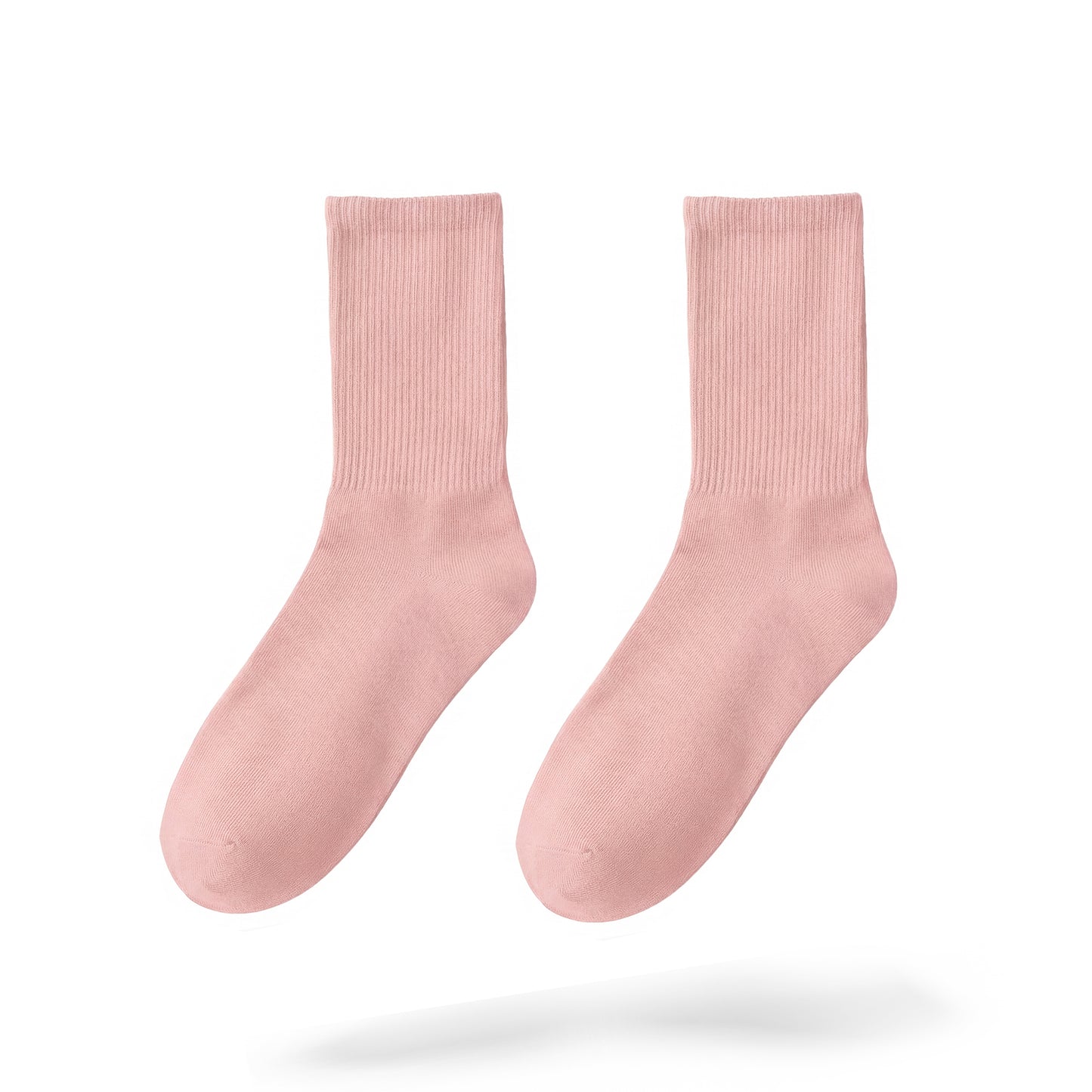 Baby Pink Crew-Socks