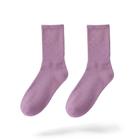 Lavender Crew-Socks