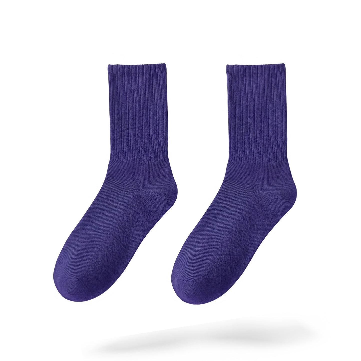 Purple Crew-Socks