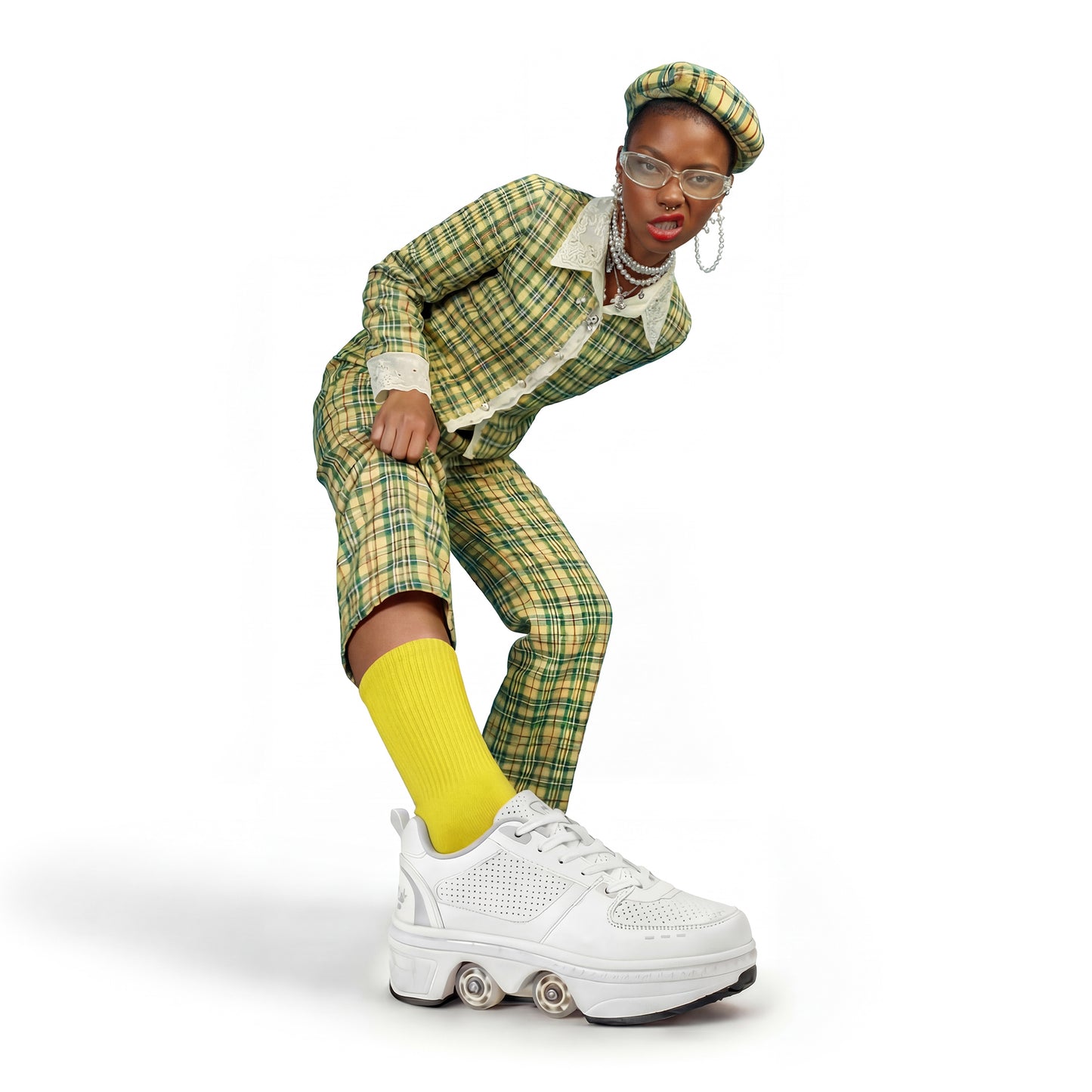 Yellow Crew-Socks