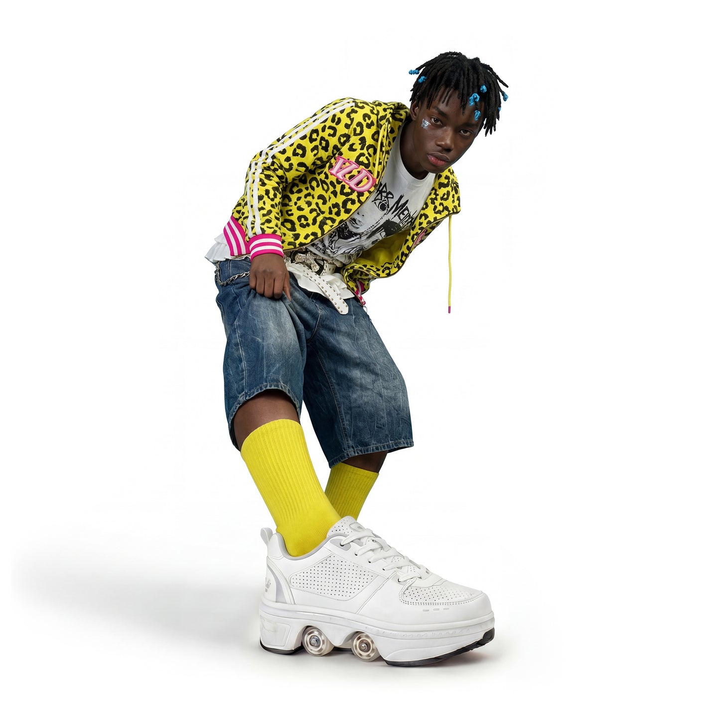 Yellow Crew-Socks