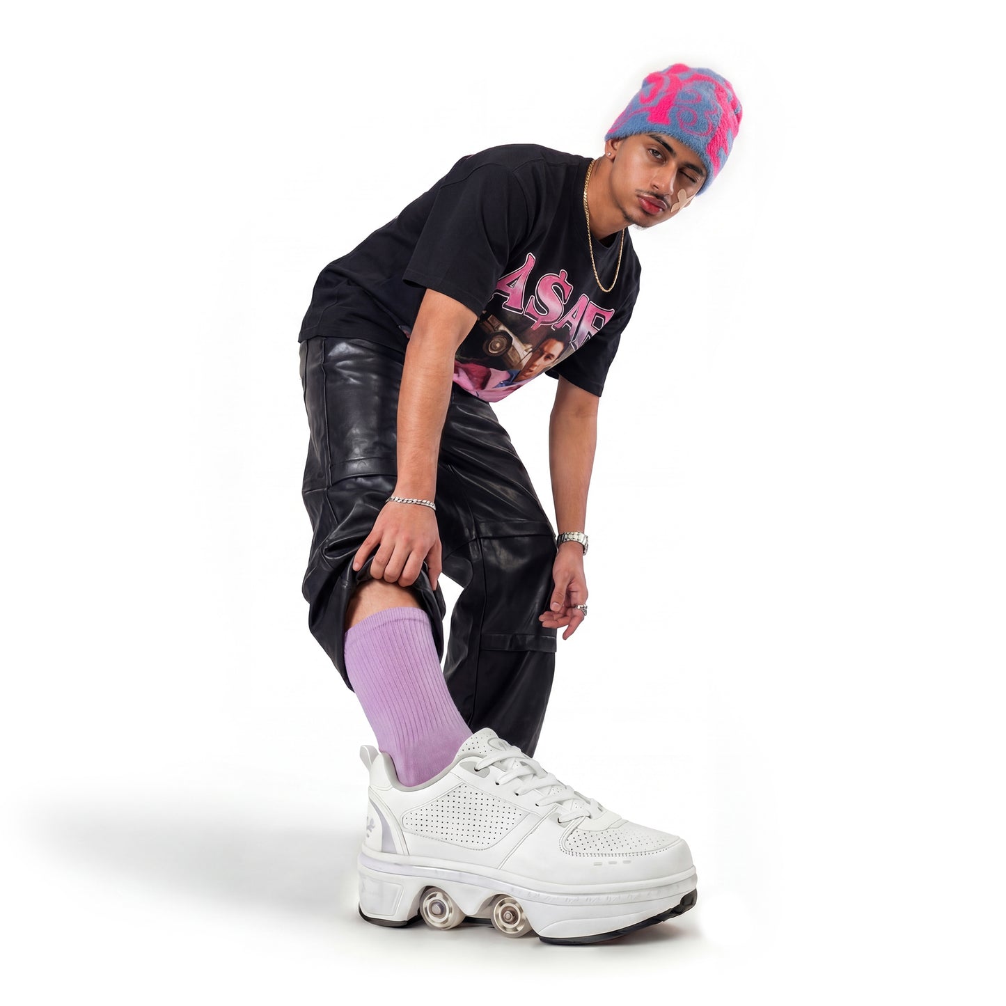 Lavender Crew-Socks