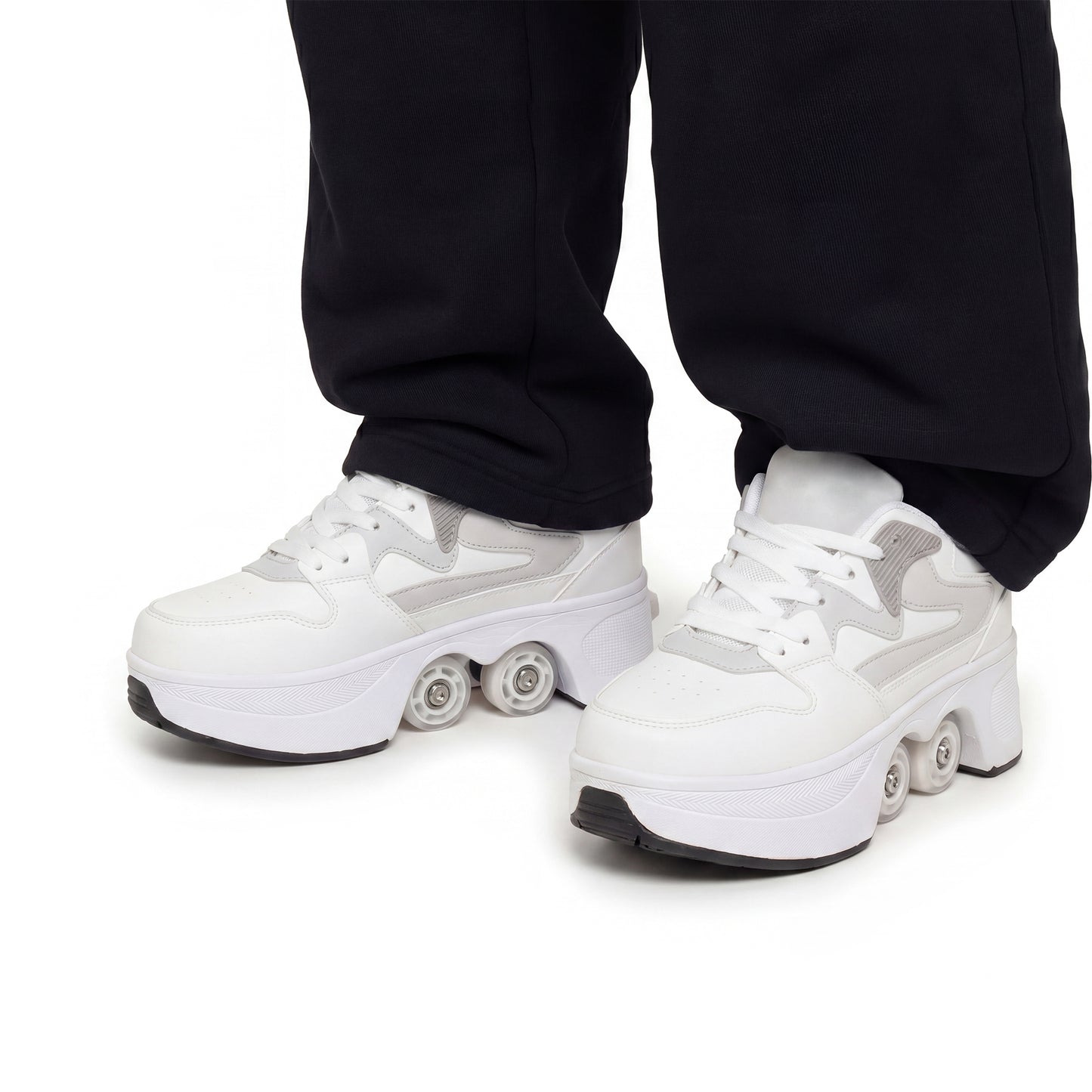 Grey blade runners