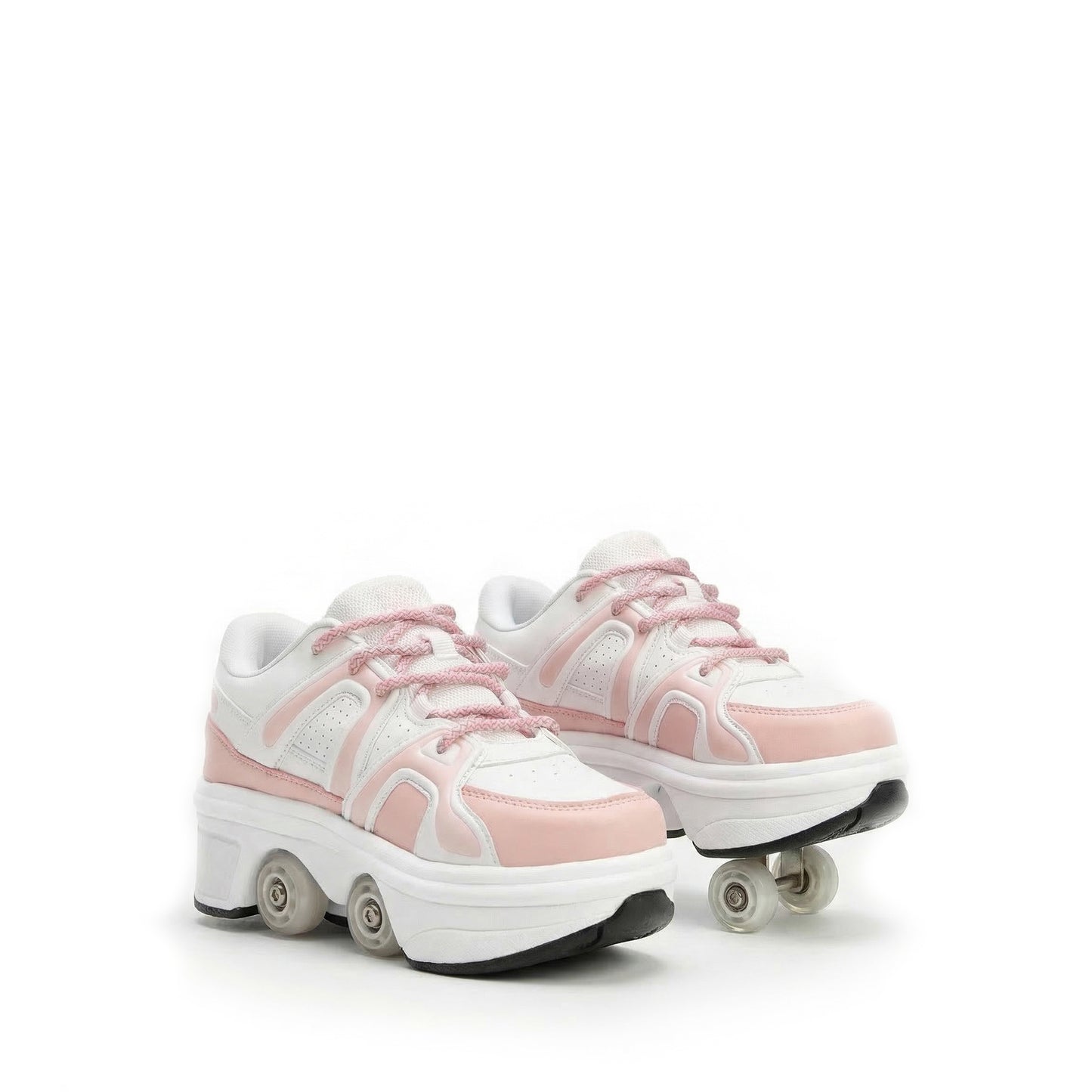 Pink blade runners